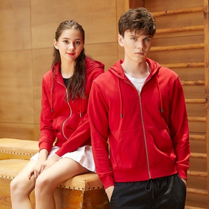 中国红系列高品质纯棉卫衣 