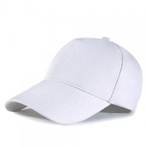 高品质白色商务棒球帽定制 